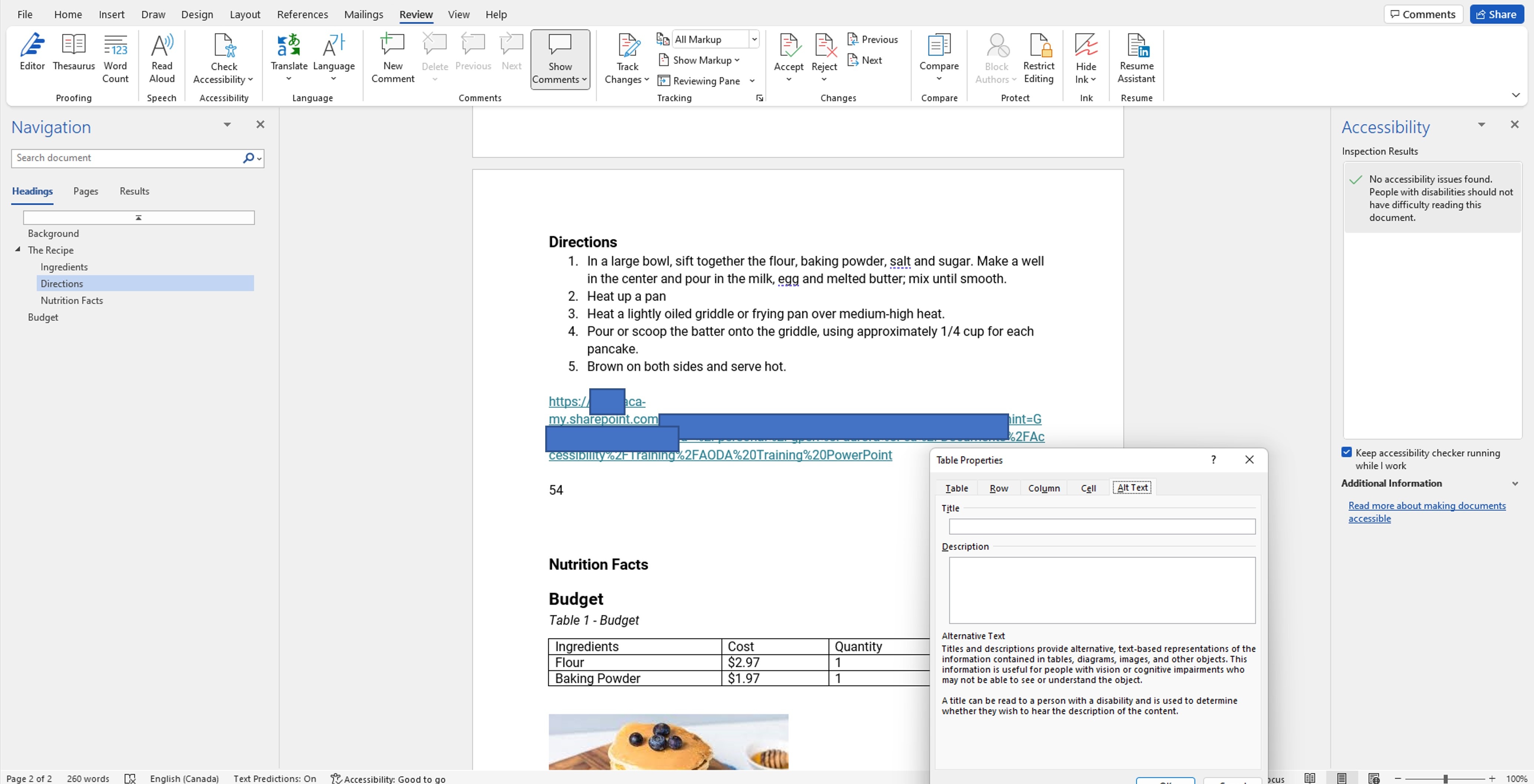 Accessibility Check not working - Microsoft Q&A