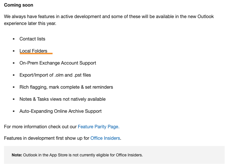 Folders and rules in New Outlook - Microsoft Q&A