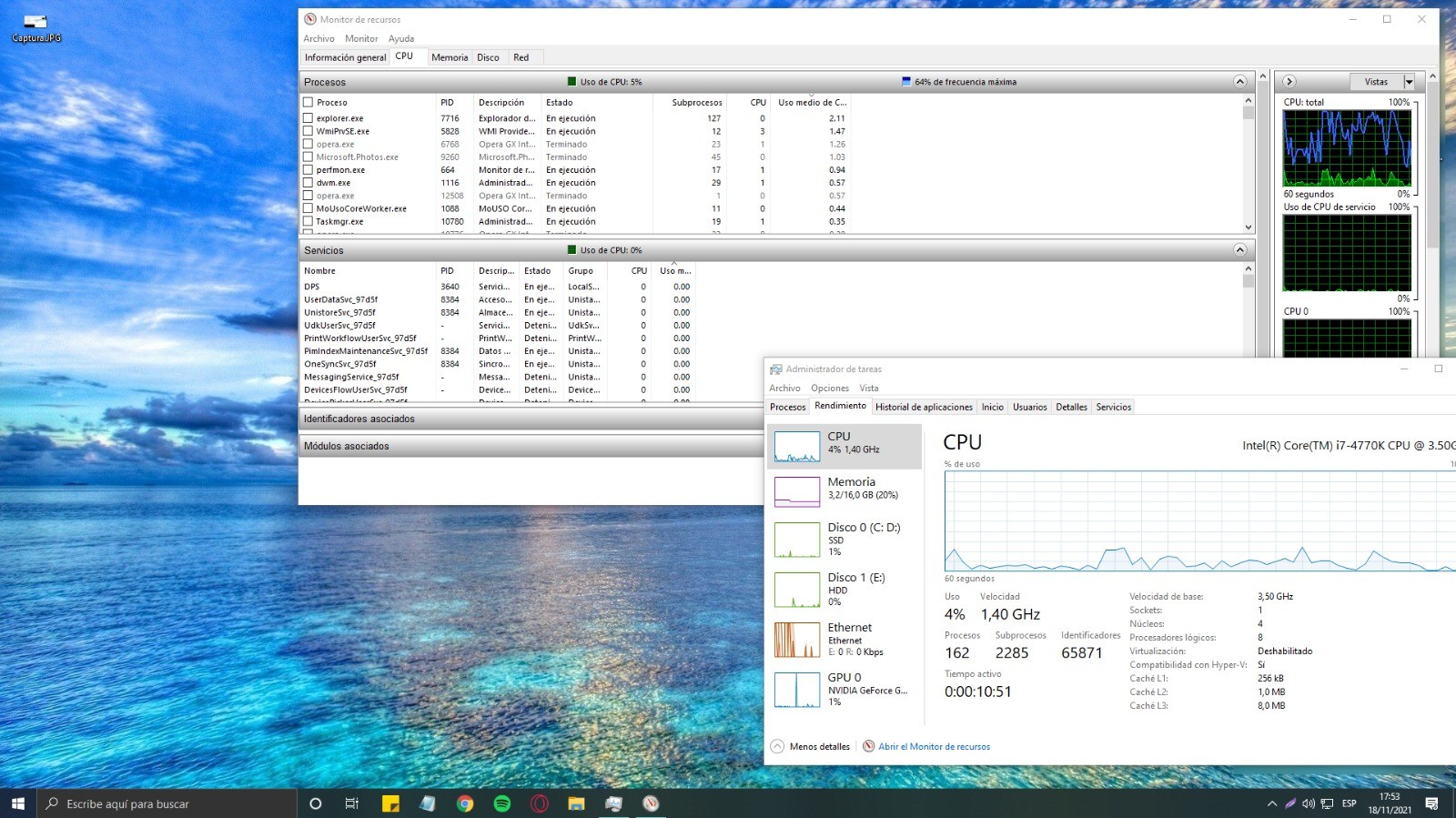 CPU frecuency on IDLE may cause some freezing on the system - Microsoft Q&A
