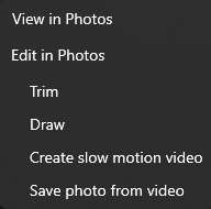 Error occurs when editing video in Photos/Video Editor - Microsoft Q&A