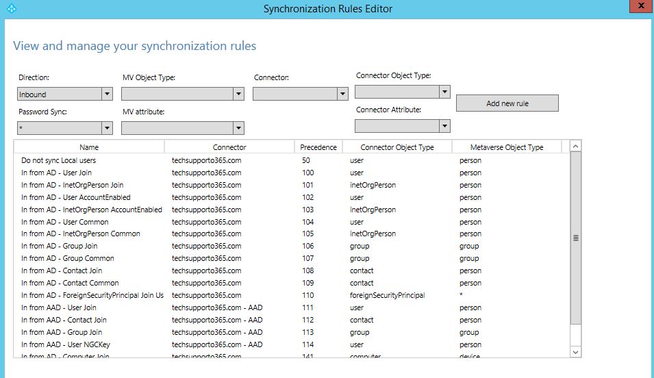 Synchronization Rule for Azure AD connect "What if .local objects ...