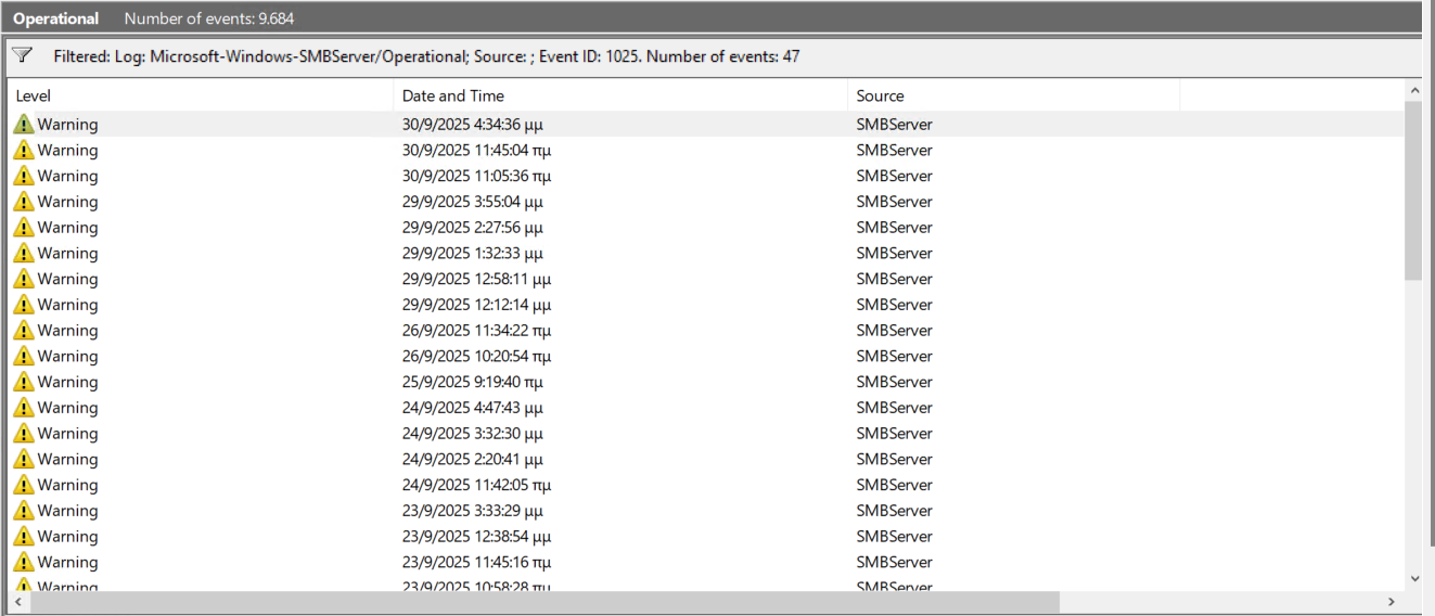 SMB Issue with specific Workstations - Microsoft Q&A