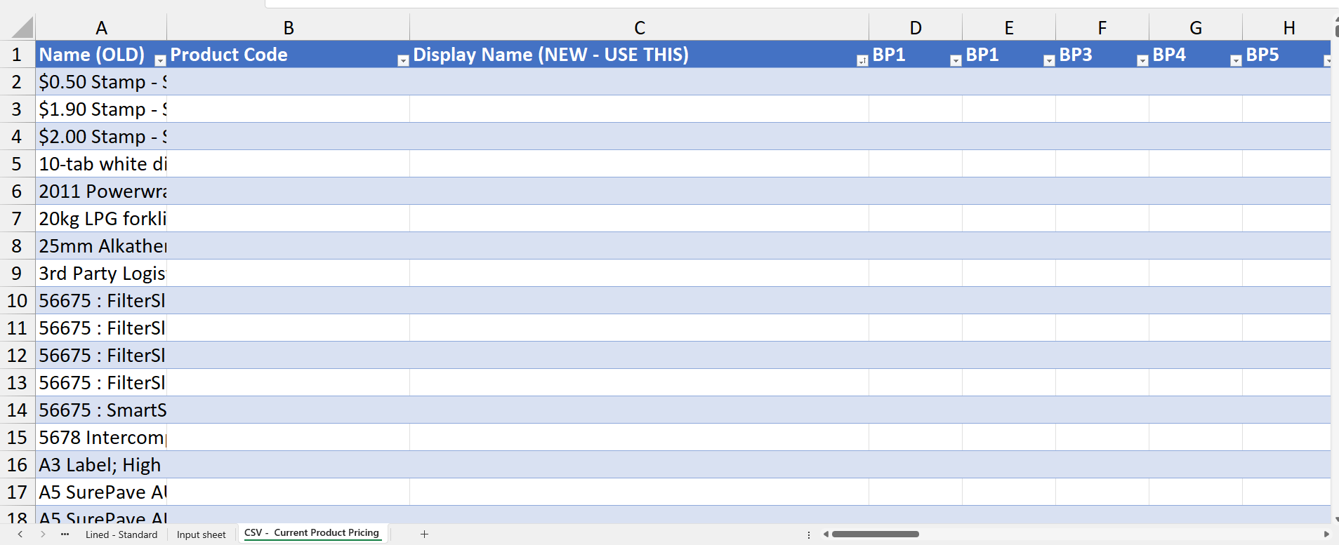 How to filter from a table that has a power query connection ...