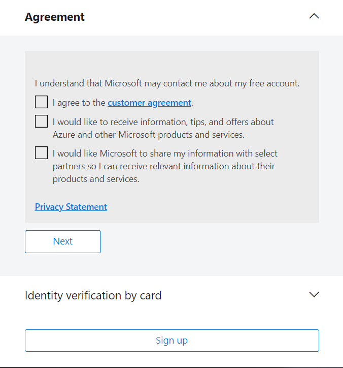 Not able to sign up for Azure for Students. - Microsoft Q&A