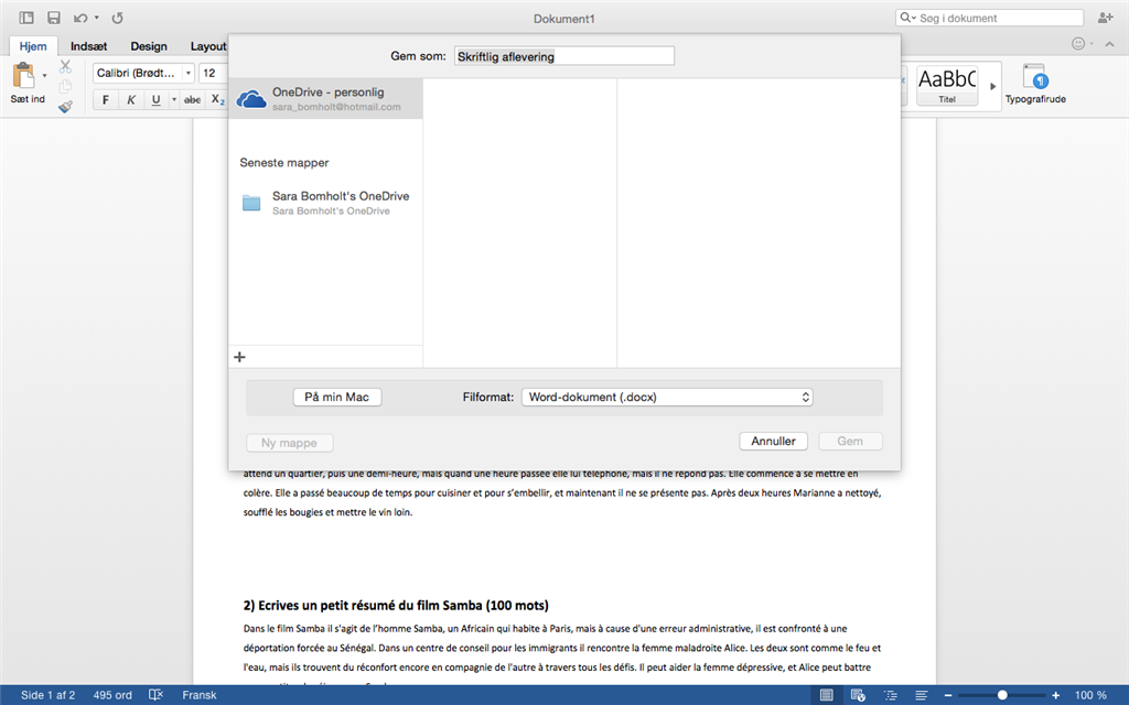 Word is not responding. How to save on mac? - Microsoft Q&A