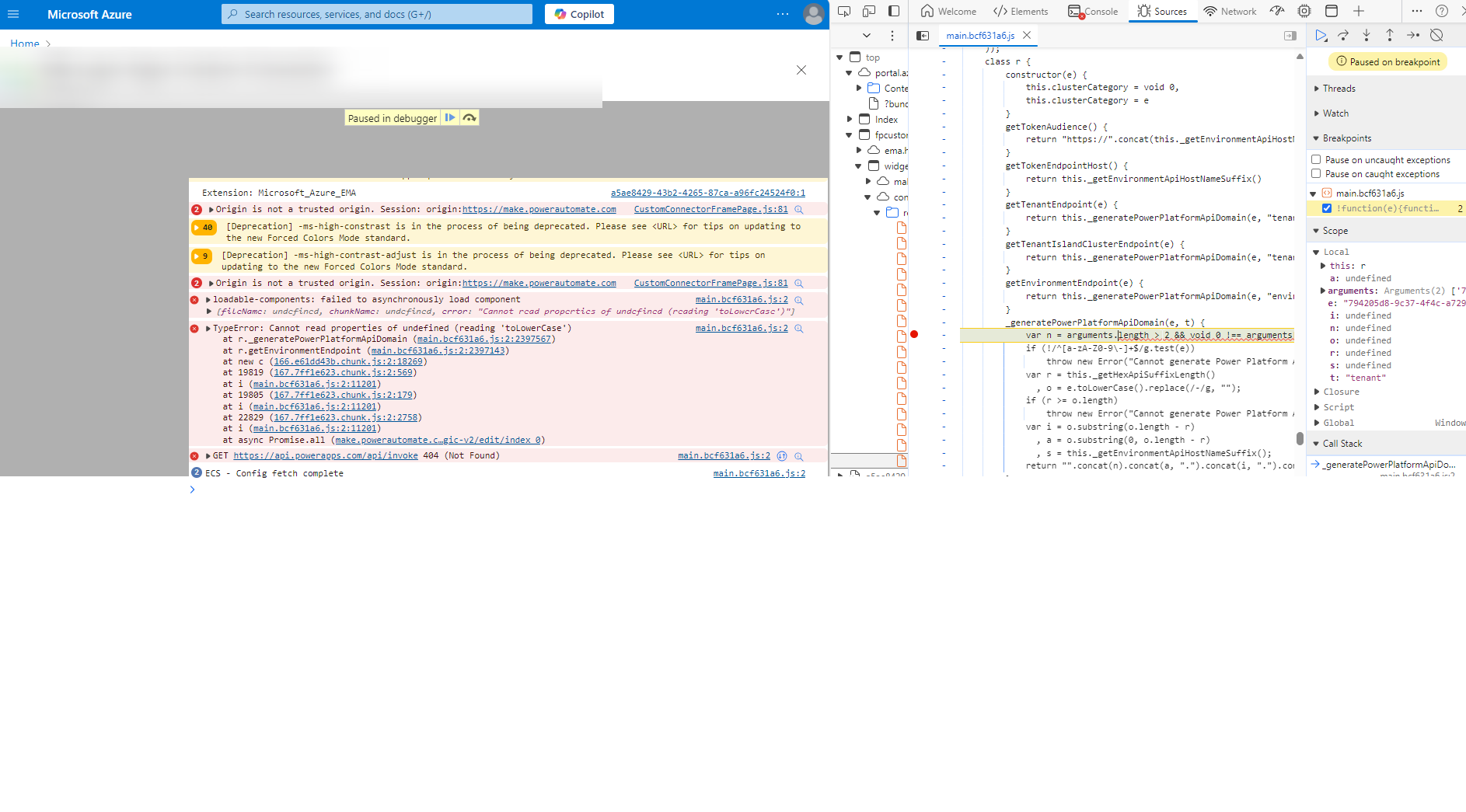 azure-custom-connector-error