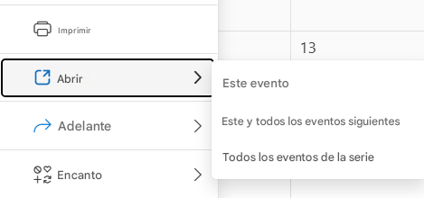 Imprimir13Abrir>Este eventoAdelante>Este y todos los eventos siguientesEncanto>Todos los eventos de la serie