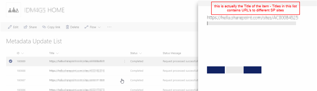 Sharepoint Online Modern list - Edit item not working - Microsoft Q&A