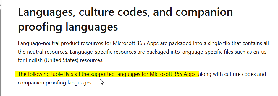 Office installing 6 language packs. - Microsoft Q&A