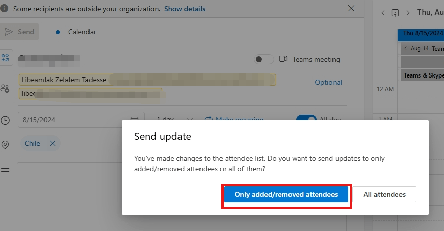 New Outlook Calendar Invites - Microsoft Q&A