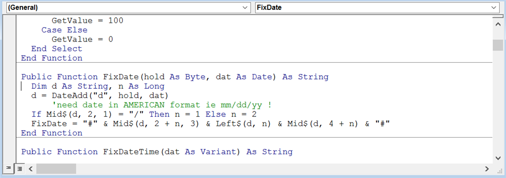 A2016: Syntax error in date in query expression - Microsoft Q&A