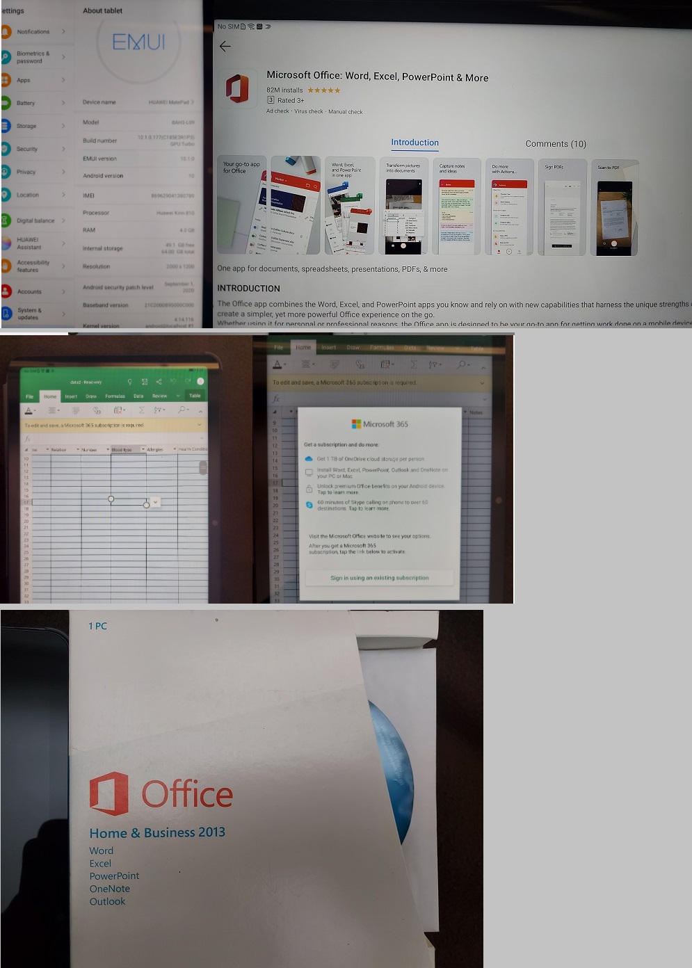 Office On Huawei Tablet Microsoft Q A