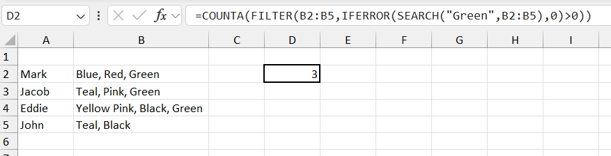 Countif for Multiple Values in a cell Excel - Microsoft Q&A