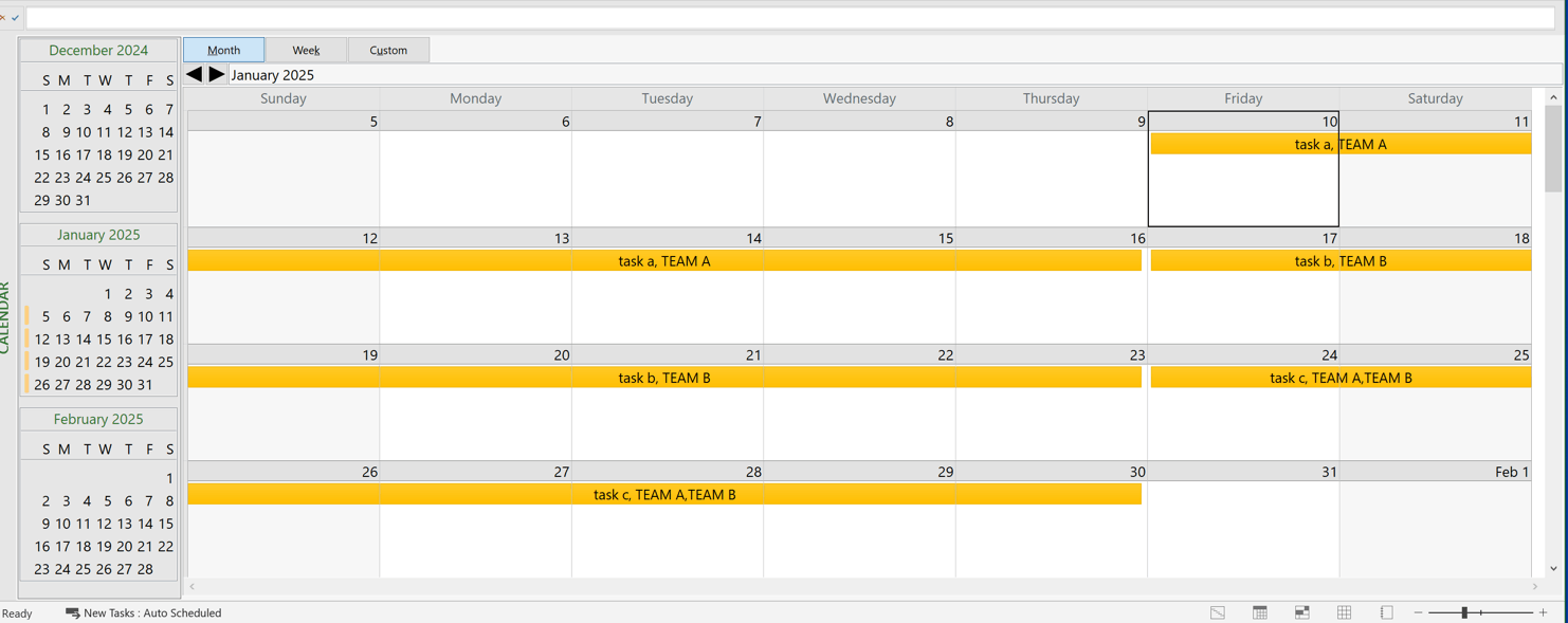 MS Calendar view - colour coding - Microsoft Q&A
