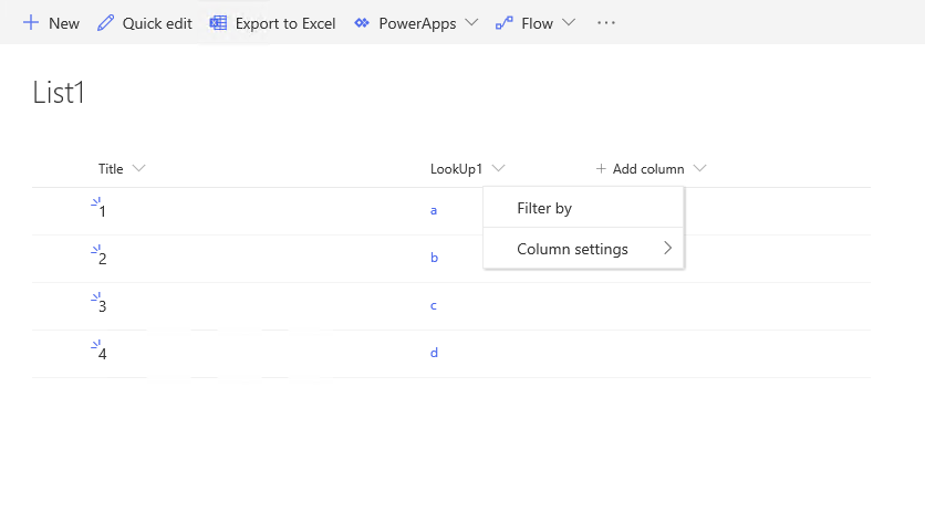 Filter the lookup list for Sharepoint Online custom list fields ...