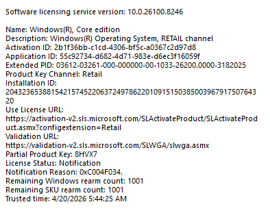 Activation after new hardware - Microsoft Q&A