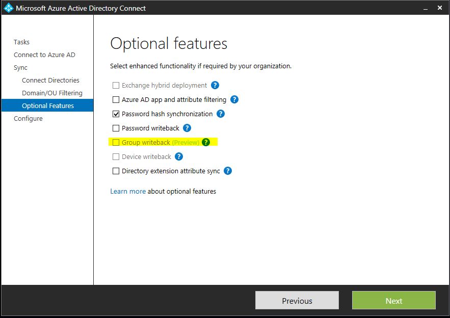 Office 365 type groups generate permission-issue error during export ...