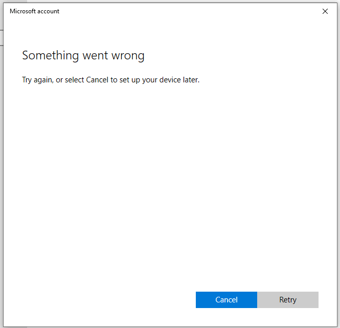 I cannot log into my microsoft account on any application on my PC ...