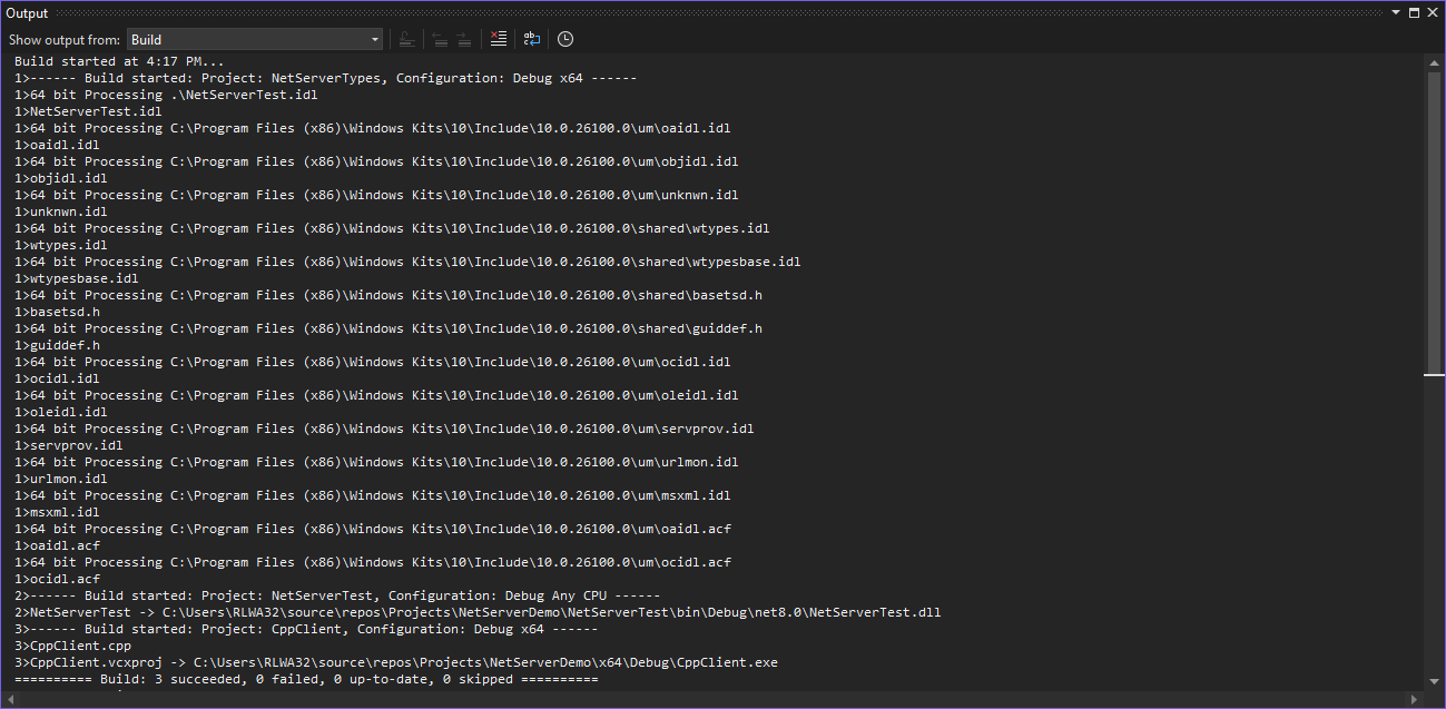 BuildOutput
