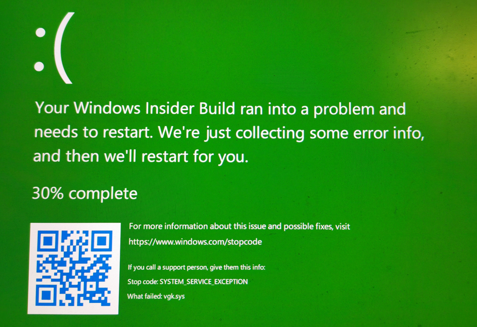 如何修复vgk.sys在我的电脑上 Microsoft Q&A