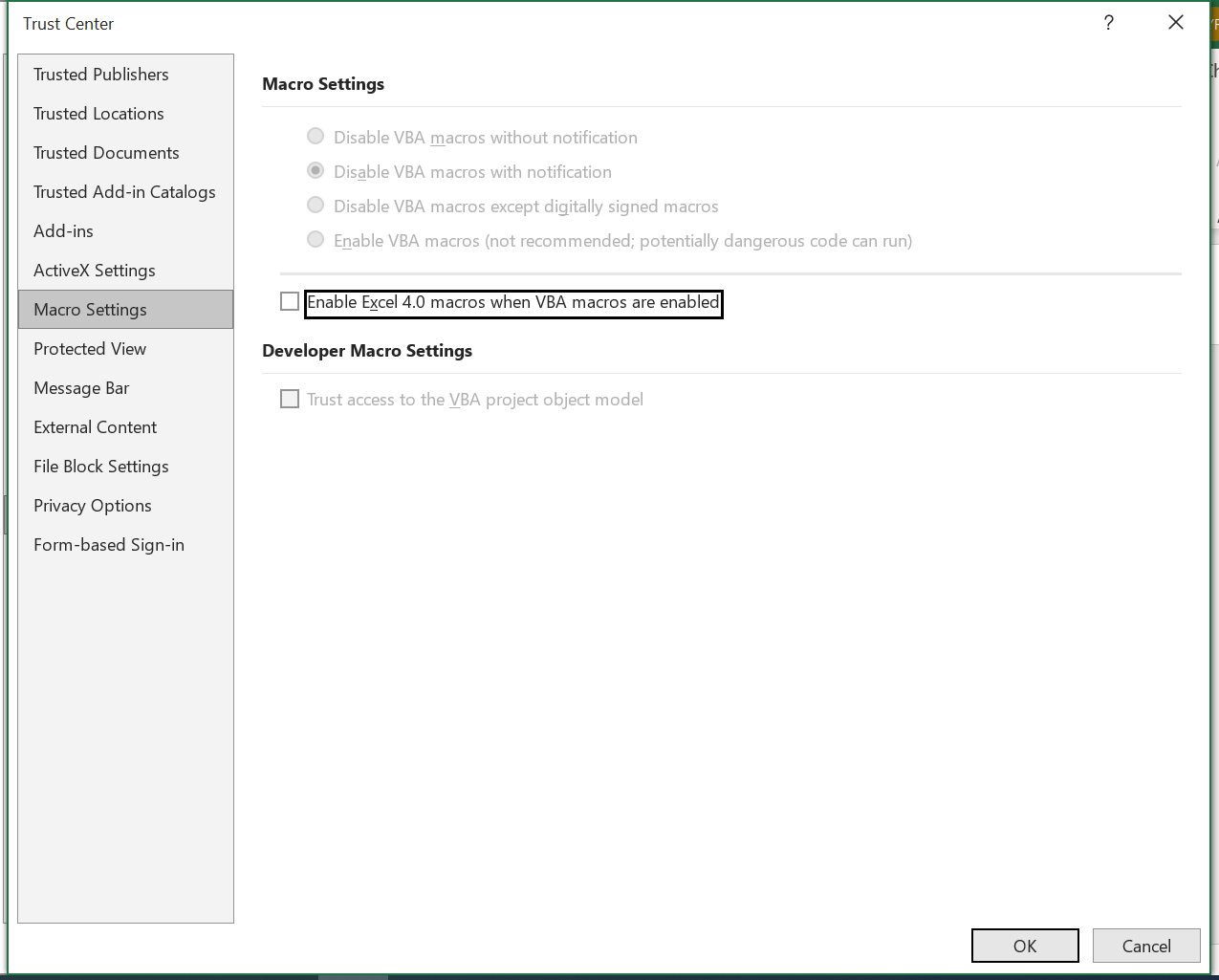 Problem with using macros in excel - Microsoft Q&A