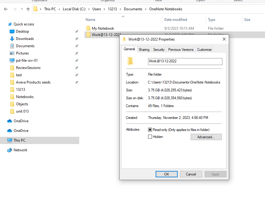 How to change the notebooks directory location for 