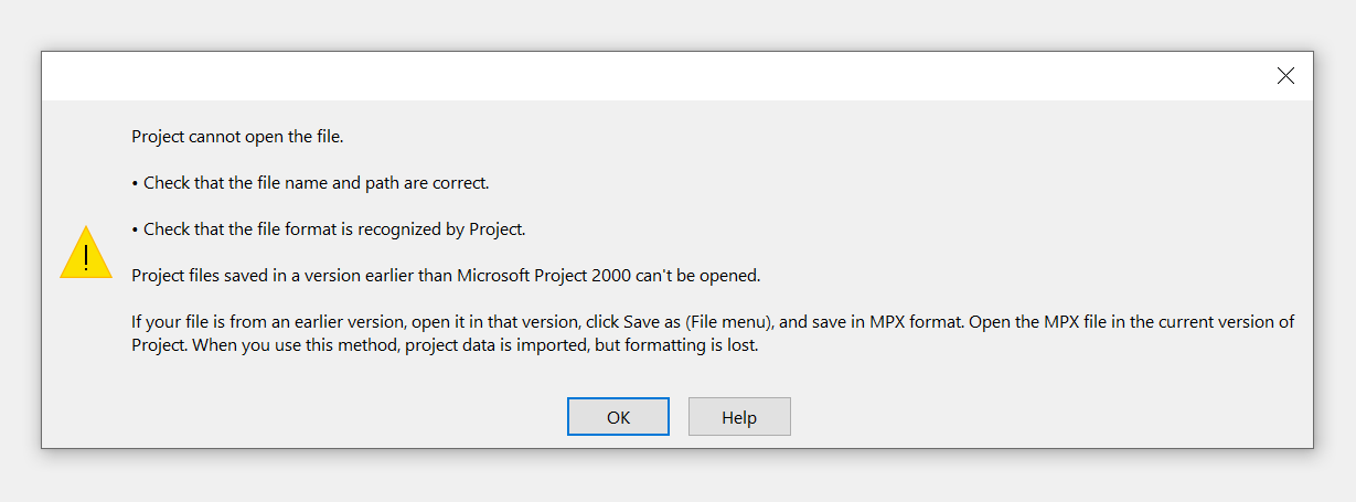 MS Project won't open from SharePoint - where is the issue? - Microsoft Q&A