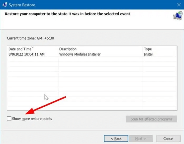 How to Find Older Restore Points Windows 11 [3 Suggestions] - EaseUS