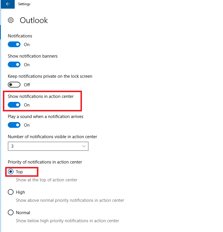 The new message alert pop-up is too low - Microsoft Q&A