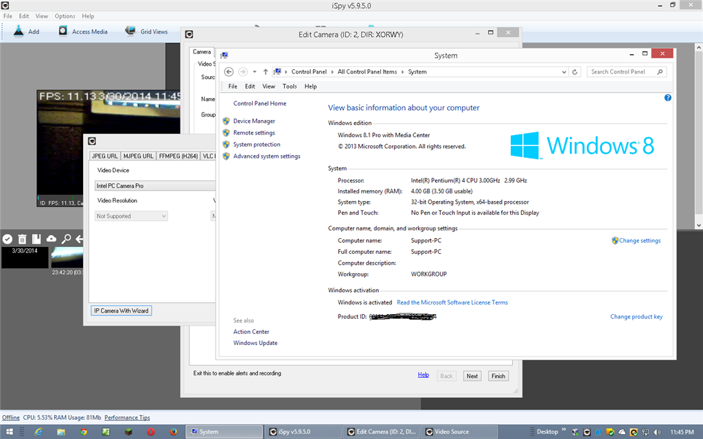 Intel PC camera pro does not work on Windows 8. - Microsoft Q&A