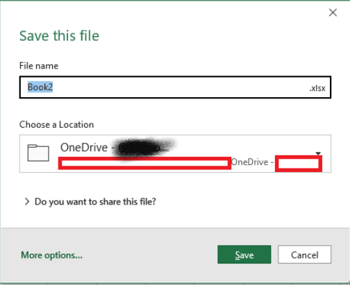 Save file window options - Microsoft Q&A