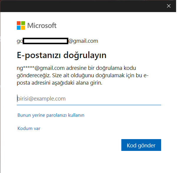 Kullanıcının resmi