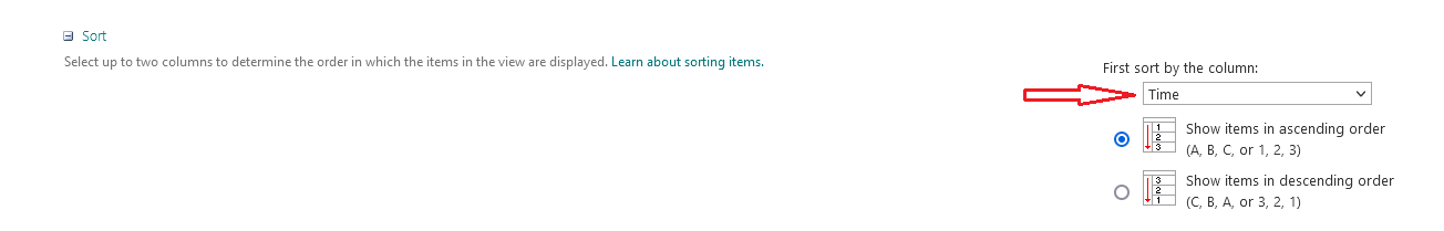 How do I move items up and down in a Microsoft list? - Microsoft Q&A