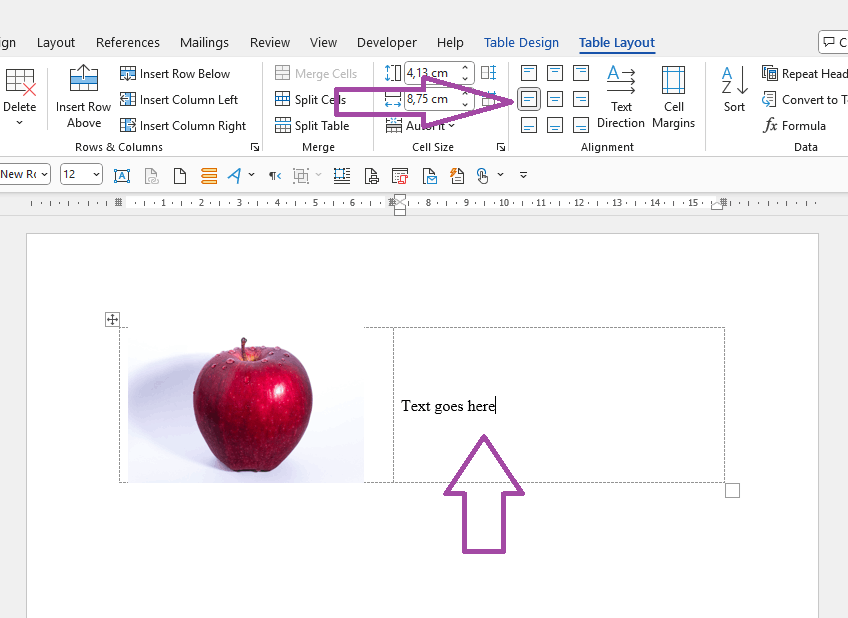 Using Text Wrapping - Microsoft Q&A