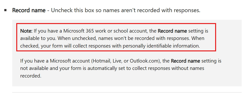 I would need to preare a poll and need to receive anonymous answers ...