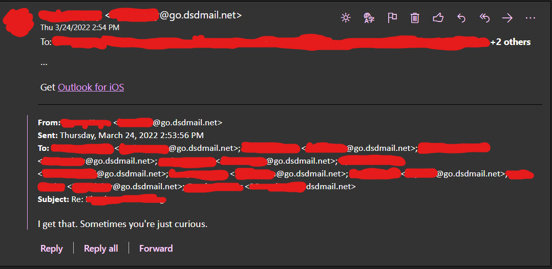 Stopping Outlook from stringing together all replied emails - Microsoft Q&A