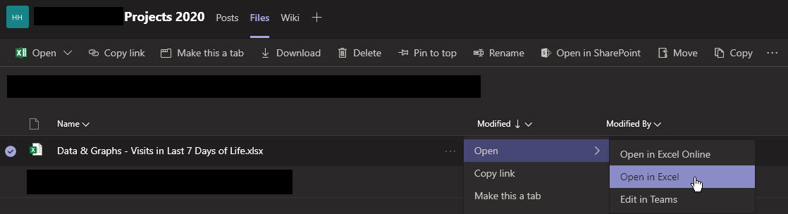 Unable to EDIT an Excel file that was uploaded in Teams - Microsoft Q&A