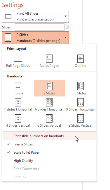 Random slide number showing up on handouts in powerpoint - Microsoft Q&A