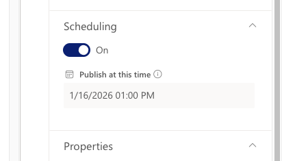 Screenshot of the reported issue