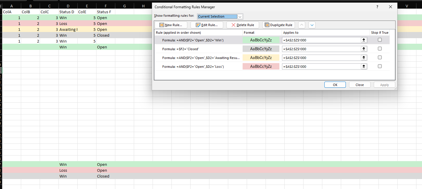 How to fix cell not cooperating with conditional formatting in excel ...