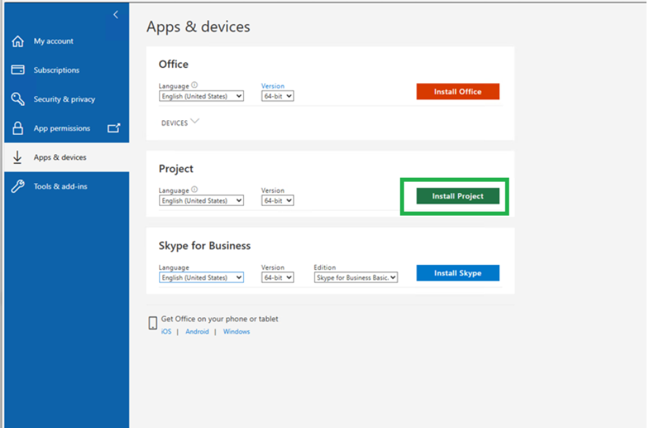 I need to talk with a live agent regarding Microsoft Project ...