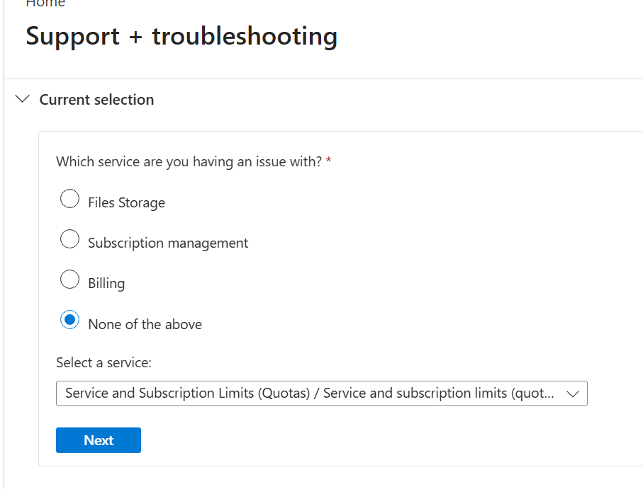 unable to create web app on Azure - Microsoft Q&A