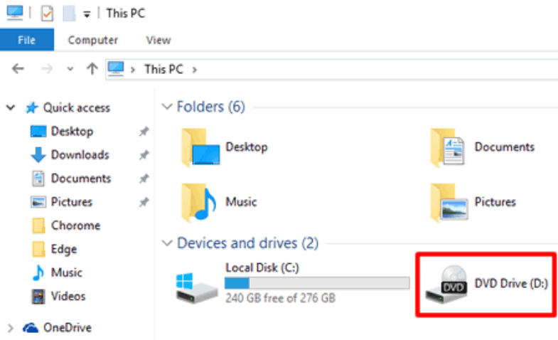 My DVD-ROM is missing from my computer. - Microsoft Q&A
