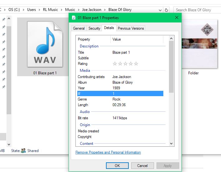 Editing wav file metadata in Windows Explorer - Microsoft Q&A