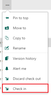 SharePoint Online - Document Check In Issue - Microsoft Q&A