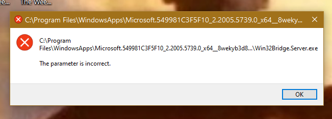 Updated to Windows 10 2020 and getting this error message. How do I fix ...