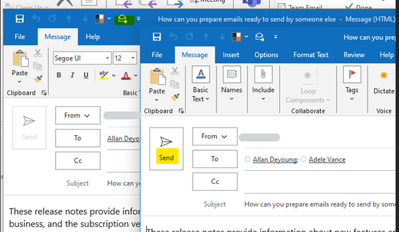 Is there a way to edit an email draft that I saved to my files ...