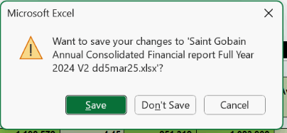 Excel Prompts for Multiple Saves When Working with Workbook sheets ...
