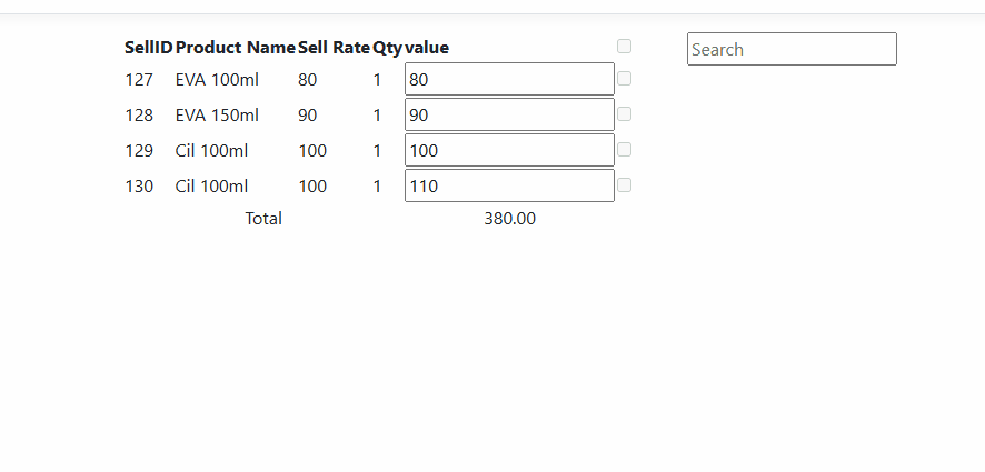 tfoot value can be changed in table data search - Microsoft Q&A